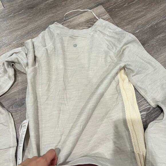 Lululemon Athletica St. Moritz Cable Knit Sweater Size 6 - Picture 2 of 6